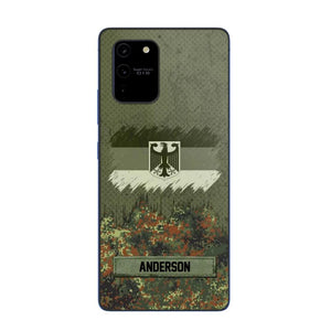 Personalized German Soldier/Veteran Camo Phonecase 3D Printed 22DEC-DT15