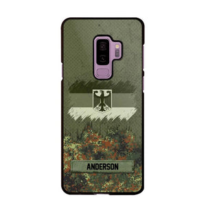 Personalized German Soldier/Veteran Camo Phonecase 3D Printed 22DEC-DT15