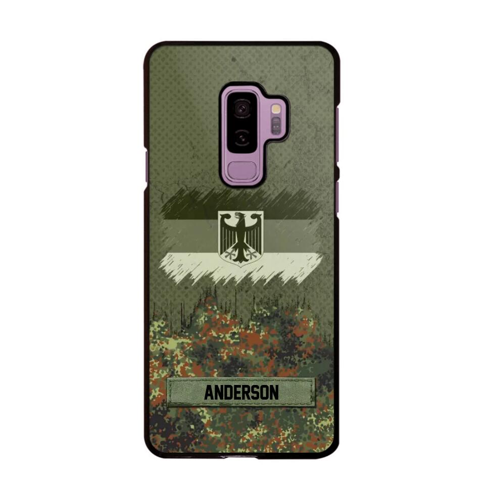 Personalized German Soldier/Veteran Camo Phonecase 3D Printed 22DEC-DT15