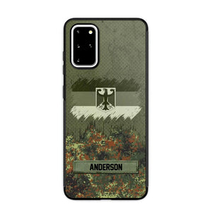 Personalized German Soldier/Veteran Camo Phonecase 3D Printed 22DEC-DT15