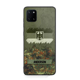 Personalized German Soldier/Veteran Camo Phonecase 3D Printed 22DEC-DT15