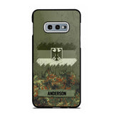 Personalized German Soldier/Veteran Camo Phonecase 3D Printed 22DEC-DT15