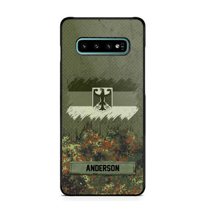 Personalized German Soldier/Veteran Camo Phonecase 3D Printed 22DEC-DT15