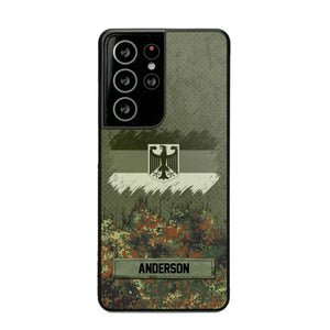 Personalized German Soldier/Veteran Camo Phonecase 3D Printed 22DEC-DT15