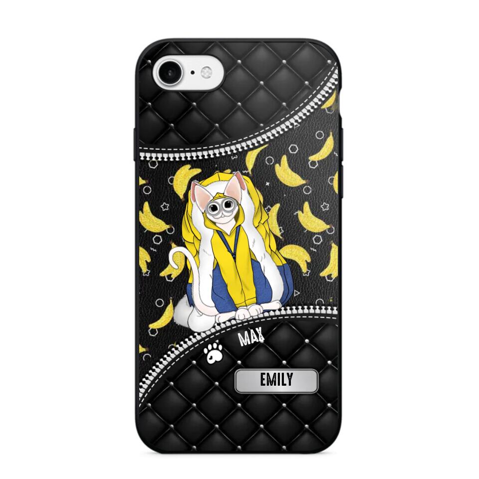 Personalized Cat Minion Phonecase 3D Printed PNDT1612