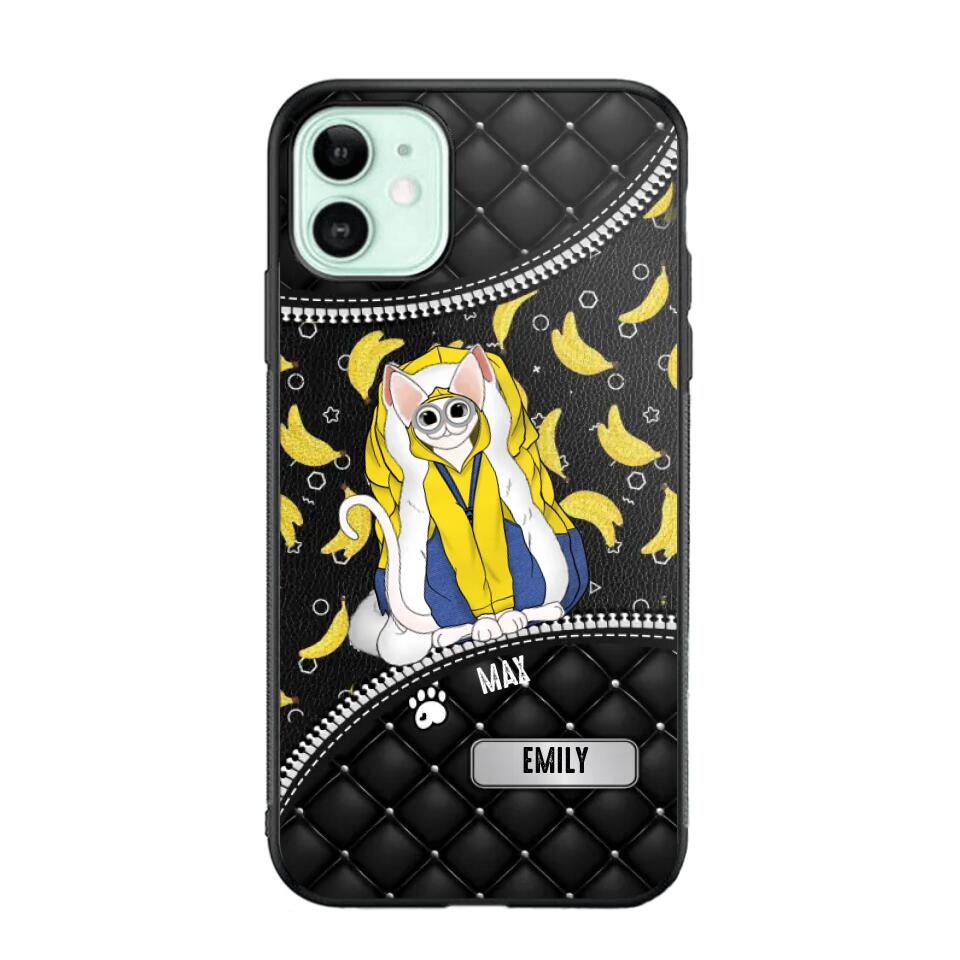 Personalized Cat Minion Phonecase 3D Printed PNDT1612