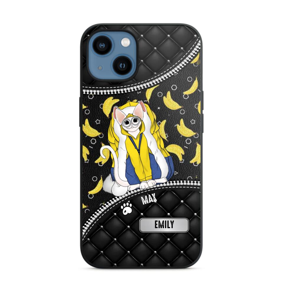 Personalized Cat Minion Phonecase 3D Printed PNDT1612