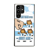 Personalized Best Cat Dad Ever Just Ask Soccer Players Phonecase Printed PNDT1912