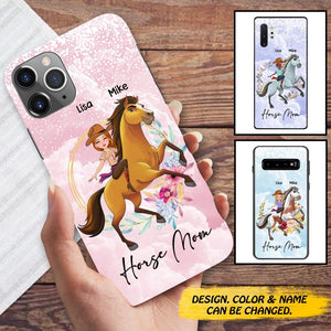 Personalized Horse Riding Girl Phonecase 3D Printed PNHY1912