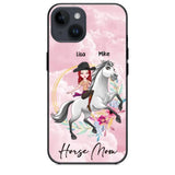 Personalized Horse Riding Girl Phonecase 3D Printed PNHY1912