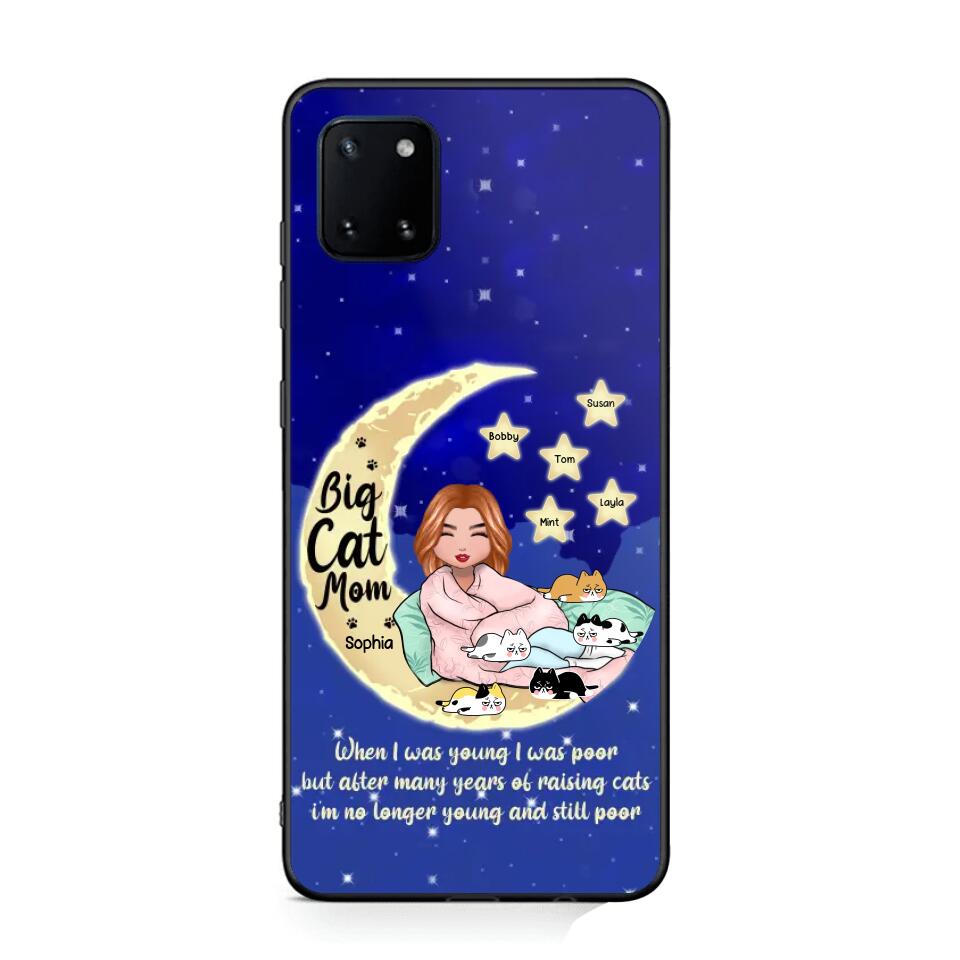 Personalized Big Cat Mom Phonecase 3D Printed PNHY2212