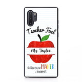 Personalized Teacher Fuel With Name Phonecase 3D Printed 22DEC-DT23