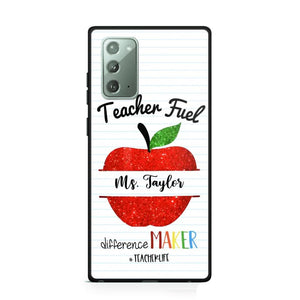 Personalized Teacher Fuel With Name Phonecase 3D Printed 22DEC-DT23