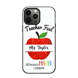 Personalized Teacher Fuel With Name Phonecase 3D Printed 22DEC-DT23