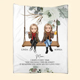 Personalized Mom I Hope Every Time You Snuggle This Blanket Quilt Blanket Printed 22DEC-DT28