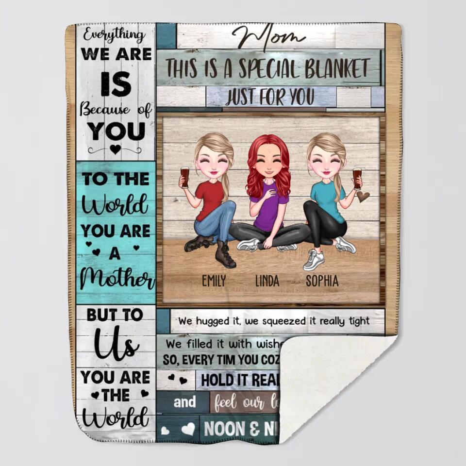 Personalized This Is A Specail Blanket Just For You Besties Gifts Quilt Blanket Printed PNDT2912