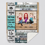 Personalized This Is A Specail Blanket Just For You Besties Gifts Quilt Blanket Printed PNDT2912