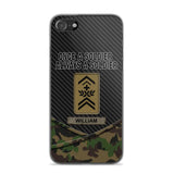 Personalized Swiss Once A Soldier Always A Soldier Camo Phonecase 3D Printed 23JAN-HY03