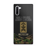 Personalized Swiss Once A Soldier Always A Soldier Camo Phonecase 3D Printed 23JAN-HY03