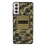 Personalized France Soldier Camo Phone Case Printed 25MAR-HQ26