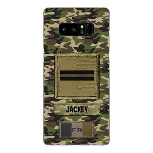 Personalized France Soldier Camo Phone Case Printed 25MAR-HQ26