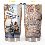 Personalized To My Love When I Tell You I Love You I Don't Say It Out of Habit Or To Make Conversation I Say It To Remind You That You Are The Best Thing Couple Tumbler Printed PNDT040123