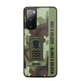 Personalized Irish Soldier/ Veteran Once A Soldier Always A Soldier Camo Phonecase 3D Printed QTDT1001