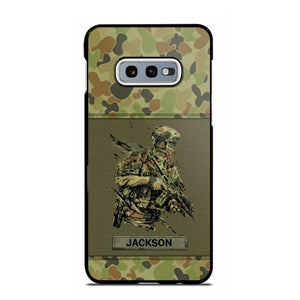 Personalized Australian Soldier/ Veteran Camo Phonecase 3D Printed 23JAN-HY10