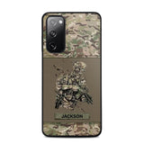 Personalized UK Soldier/ Veteran Camo Phonecase 3D Printed 23JAN-HY10