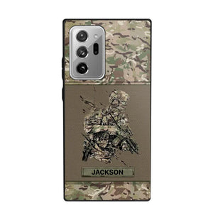 Personalized UK Soldier/ Veteran Camo Phonecase 3D Printed 23JAN-HY10