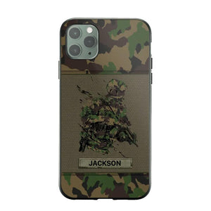 Personalized Swiss Soldier/ Veteran Camo Phonecase 3D Printed 23JAN-HY10