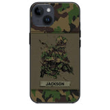 Personalized Swiss Soldier/ Veteran Camo Phonecase 3D Printed 23JAN-HY10