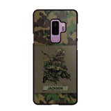 Personalized Swiss Soldier/ Veteran Camo Phonecase 3D Printed 23JAN-HY10