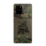 Personalized Swiss Soldier/ Veteran Camo Phonecase 3D Printed 23JAN-HY10