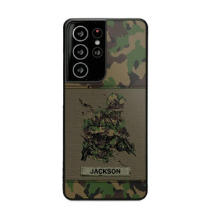 Personalized Swiss Soldier/ Veteran Camo Phonecase 3D Printed 23JAN-HY10