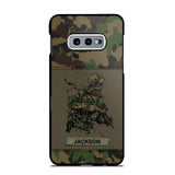 Personalized Swiss Soldier/ Veteran Camo Phonecase 3D Printed 23JAN-HY10