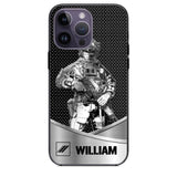 Personalized France Soldier/ Veteran Rank Camo Phonecase 3D Printed 23JAN-DT10