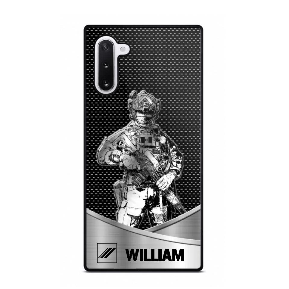 Personalized France Soldier/ Veteran Rank Camo Phonecase 3D Printed 23JAN-DT10