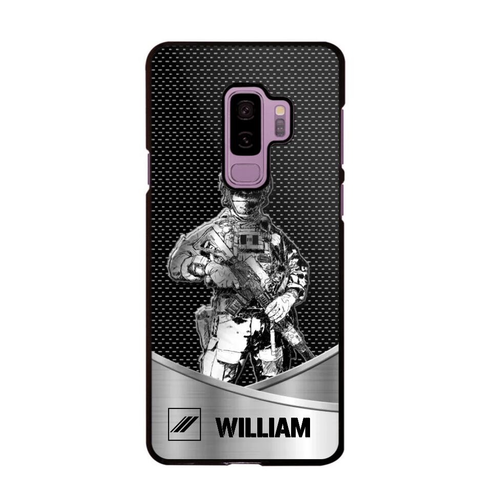 Personalized France Soldier/ Veteran Rank Camo Phonecase 3D Printed 23JAN-DT10