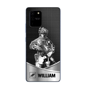 Personalized France Soldier/ Veteran Rank Camo Phonecase 3D Printed 23JAN-DT10