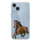 Personalized Horse Lover Transparent Silicone Phone Case 22JAN-VD10