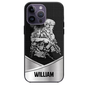 Personalized Soldier/ Veteran Phonecase 3D Printed 23JAN-HY11