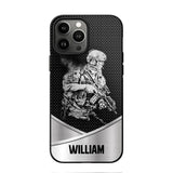 Personalized Soldier/ Veteran Phonecase 3D Printed 23JAN-HY11