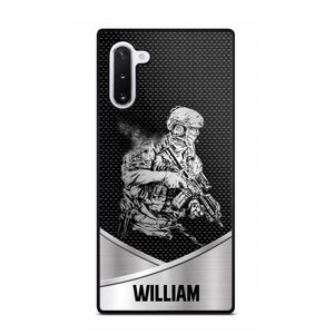 Personalized Soldier/ Veteran Phonecase 3D Printed 23JAN-HY11