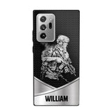 Personalized Soldier/ Veteran Phonecase 3D Printed 23JAN-HY11