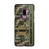 Personalized French Soldier/ Veteran Once A Soldier Always A Soldier Phonecase 3D Printed QTDT1101