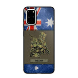 Personalized Australian Soldier/ Veteran Phonecase 3D Printed 23JAN-HY13