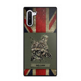 Personalized UK Soldier/ Veteran Phonecase 3D Printed 23JAN-HY13