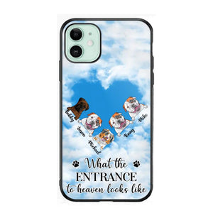 Personalized What The Entrance To Heaven Looks Like Dog Lovers Phonecase 3D Printed PNHY1601