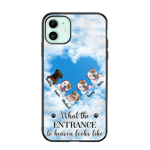 Personalized What The Entrance To Heaven Looks Like Dog Lovers Phonecase 3D Printed PNHY1601